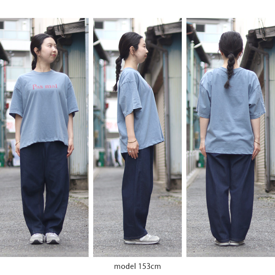 ●251249●ロゴプリントピグメントTシャツ【ICHI/イチ】 |  | 10