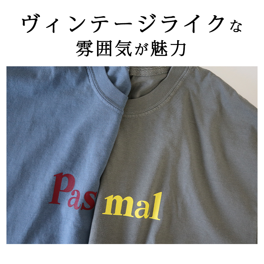 ●251249●ロゴプリントピグメントTシャツ【ICHI/イチ】 |  | 02