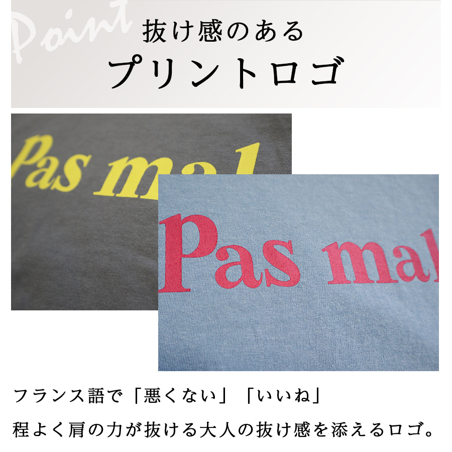●251249●ロゴプリントピグメントTシャツ【ICHI/イチ】 |  | 04