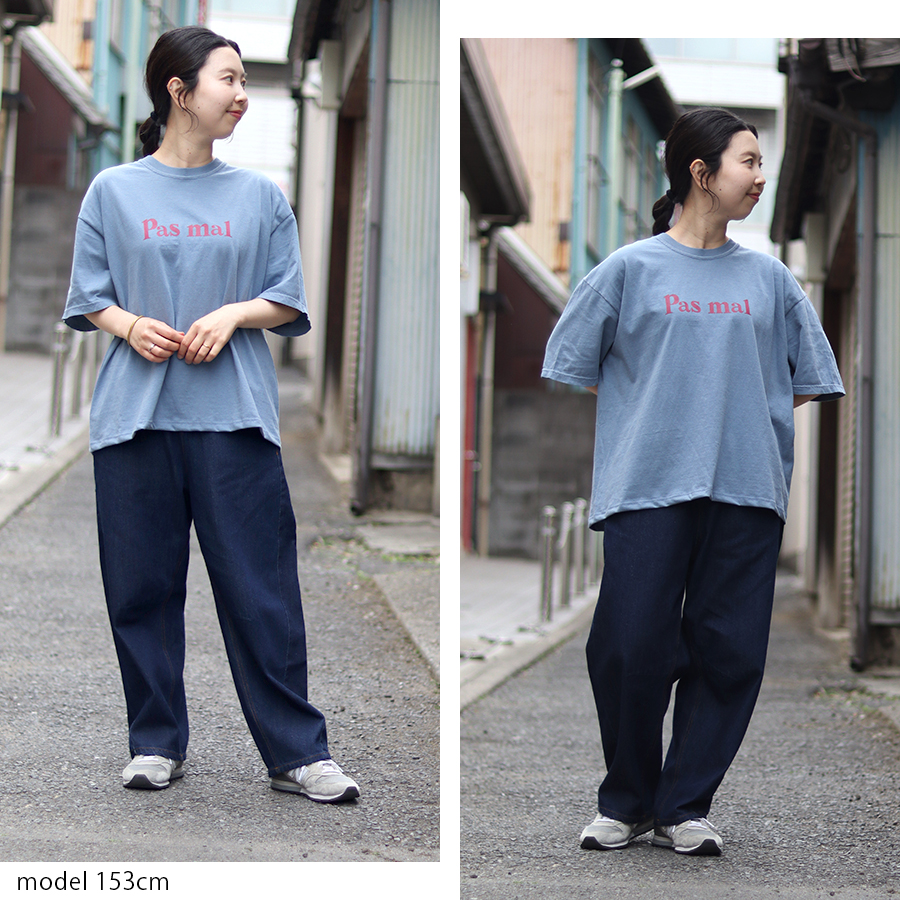 ●251249●ロゴプリントピグメントTシャツ【ICHI/イチ】 |  | 08
