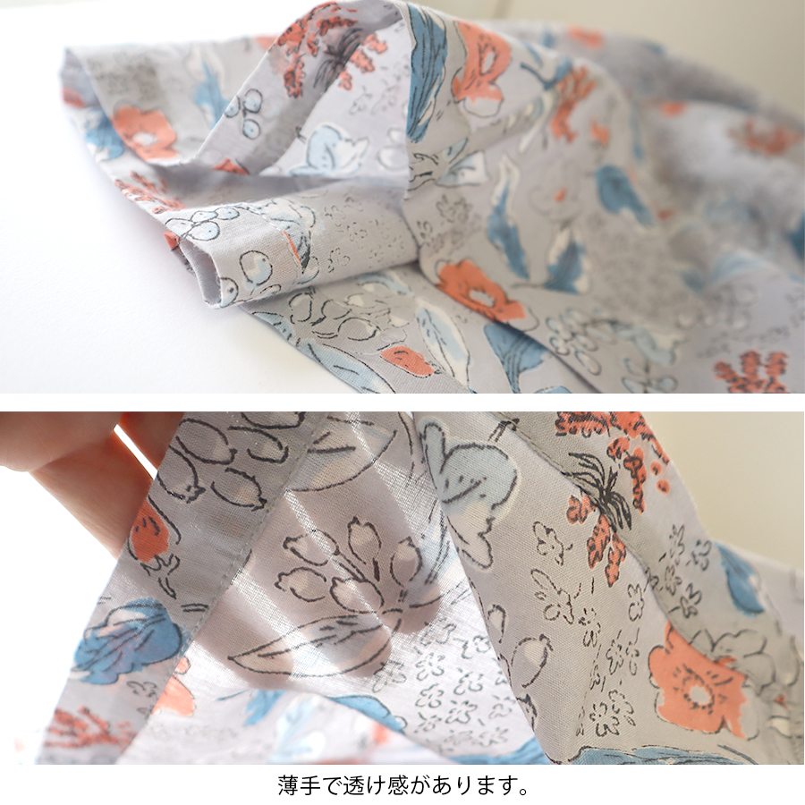 インド綿半袖プルオーバー 【Little Market】綿100%　薄手　夏用　 |  | 07