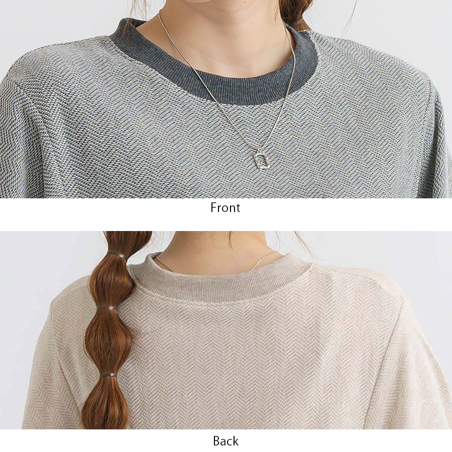 ヘリンボンドルマンプルオーバー【M.M.O】 |  | 08