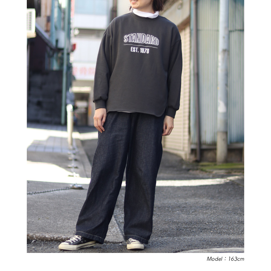 コットン裏毛ロゴ刺繍スウェット 【M.M.O.】綿100％　トレーナー |  | 08