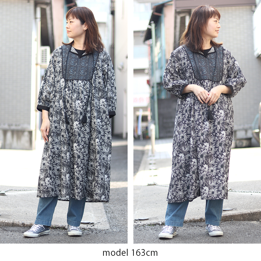 総柄花柄ワンピース【m.m.o】 |  | 13