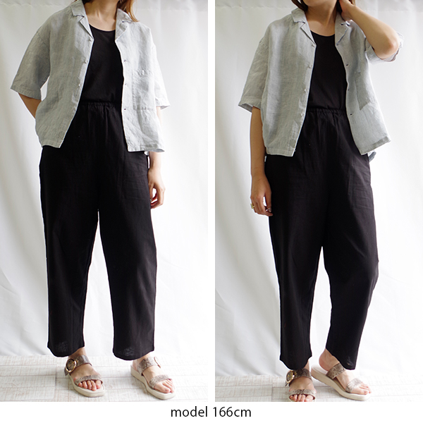 綿麻スラブコクーンパンツ【m.m.o.】 |  | 04