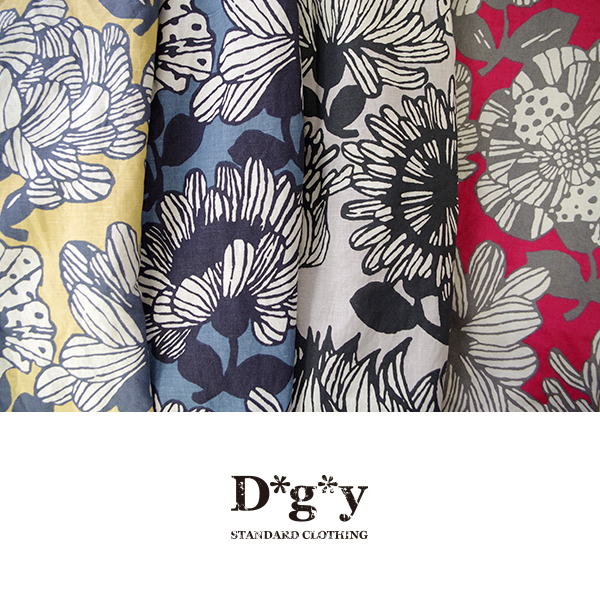 綿麻 花柄スカート 夏 裏地付き オシャレ 大人かわいい |  | 01