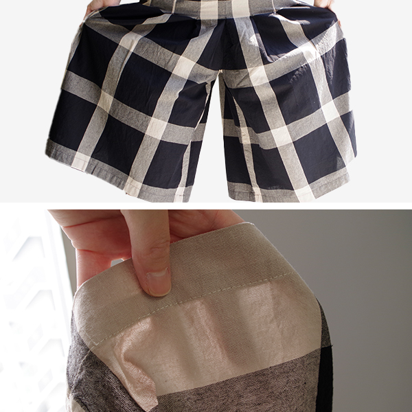 dgy　コットンオックスチェック柄パンツ |  | 09