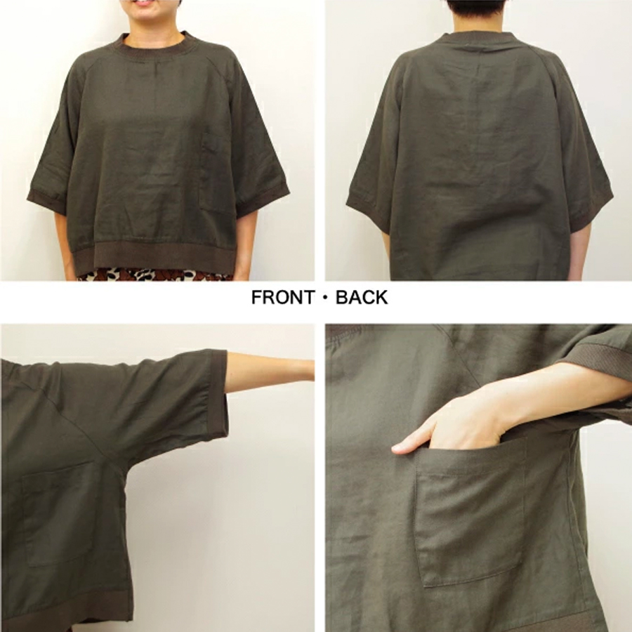 綿麻七分袖プルオーバー D*g*y |  | 05