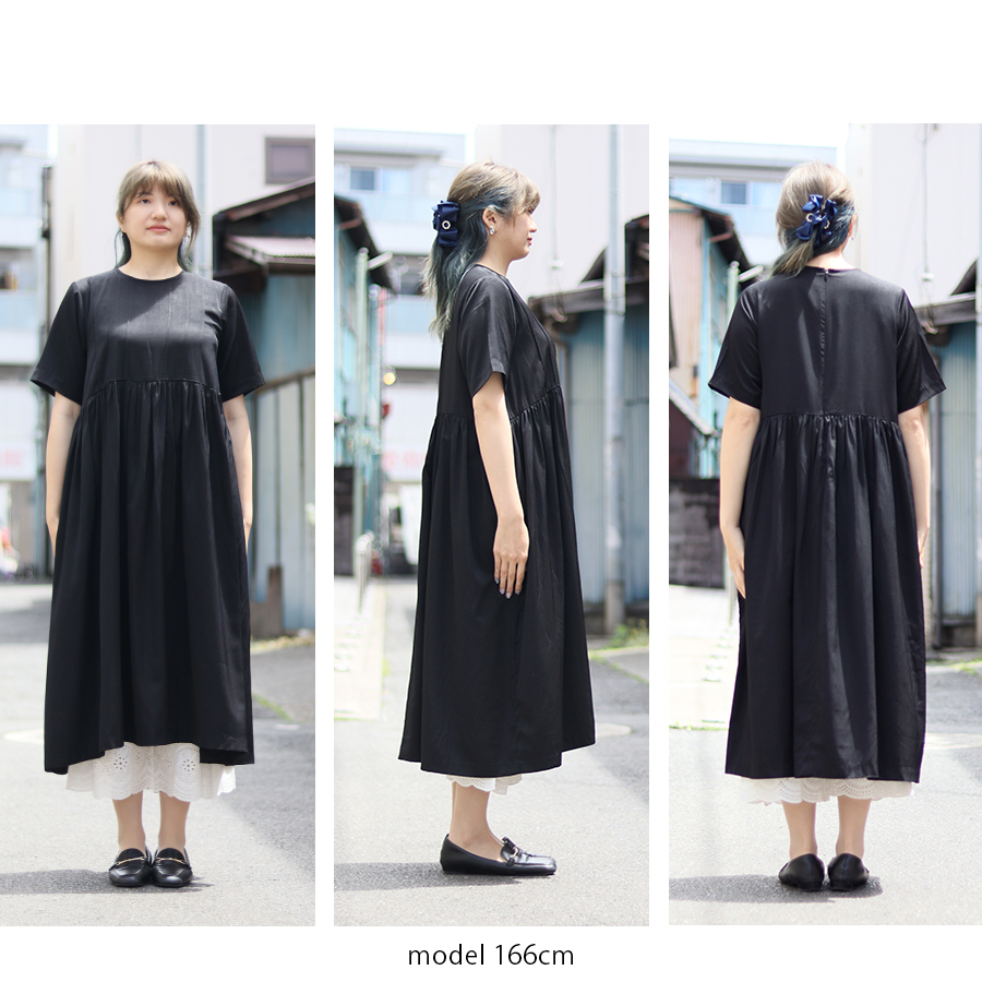フロントタックワンピース【s.t.closet frabjous】 : W Pocket - 通販