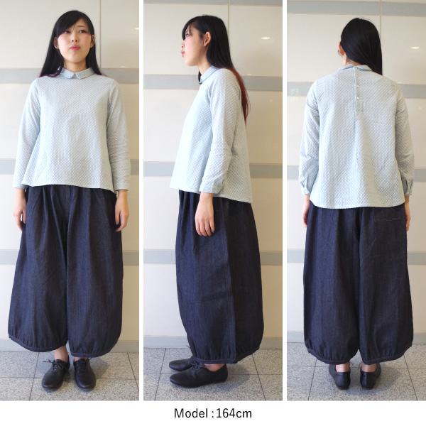 ドットレース衿付きプルオーバー s.t.closet frabjous |  | 09