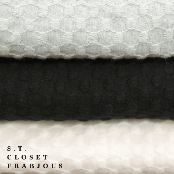 ドットレース衿付きプルオーバー s.t.closet frabjous |  | 01