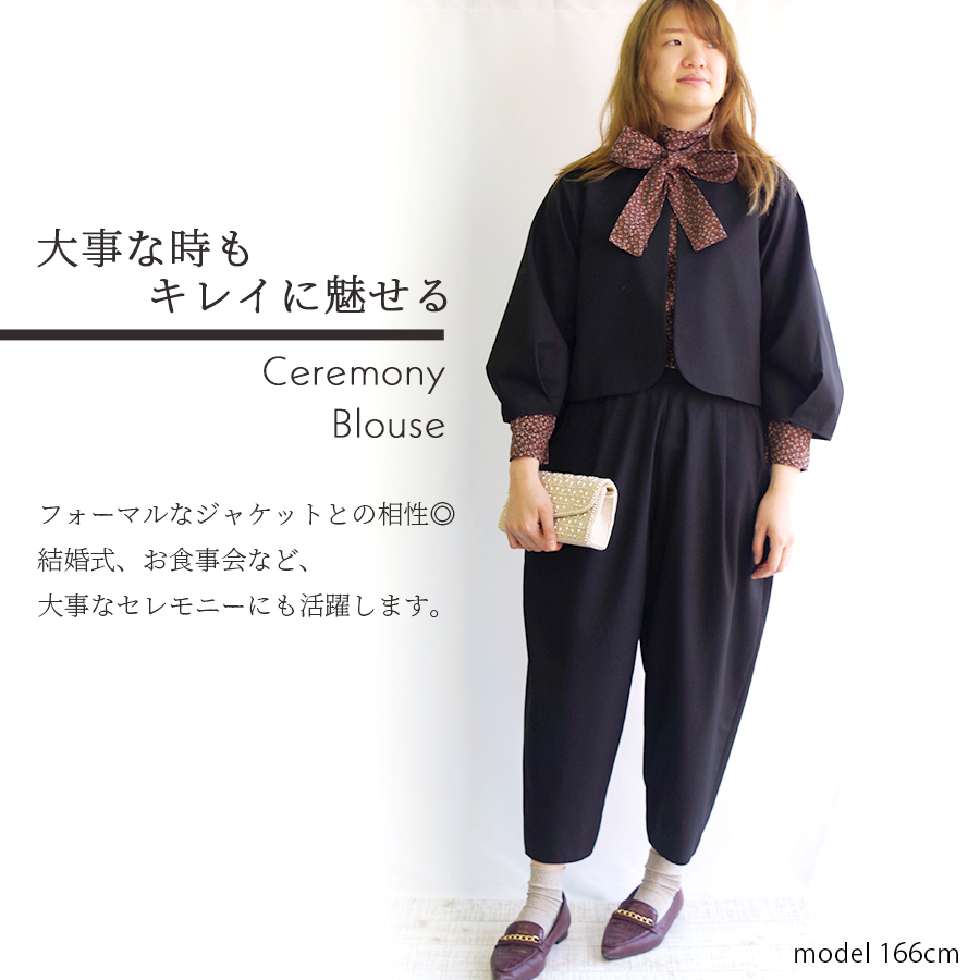 リボンタイタートルブラウス　s.t.closet frabjous |  | 05