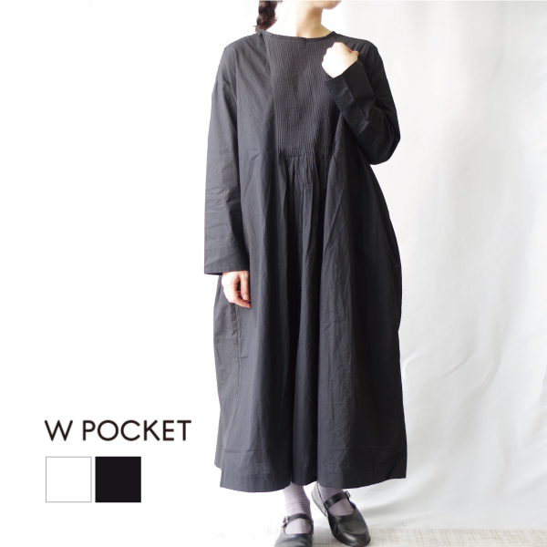 ピンタックヨークワンピース　s.t.closet frabjous | 