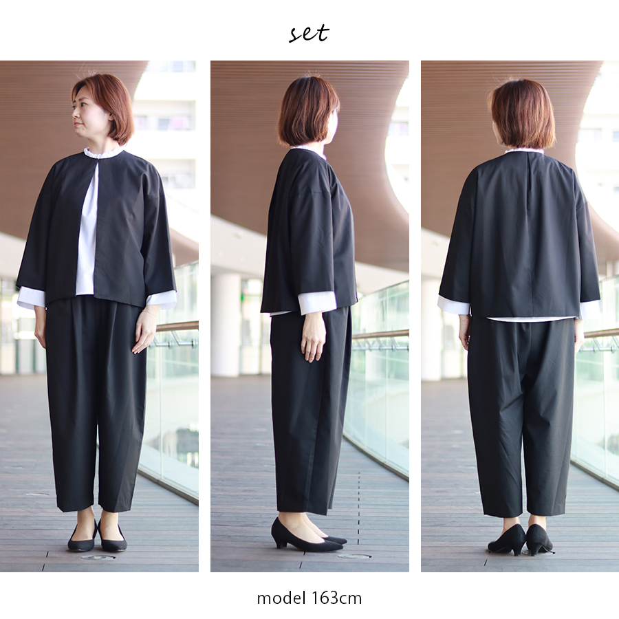 ジャケット＆パンツアンサンブル s.t.closet frabjous : W Pocket