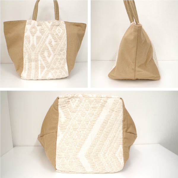 ジャガードキャンバストートバッグ Threev |  | 03