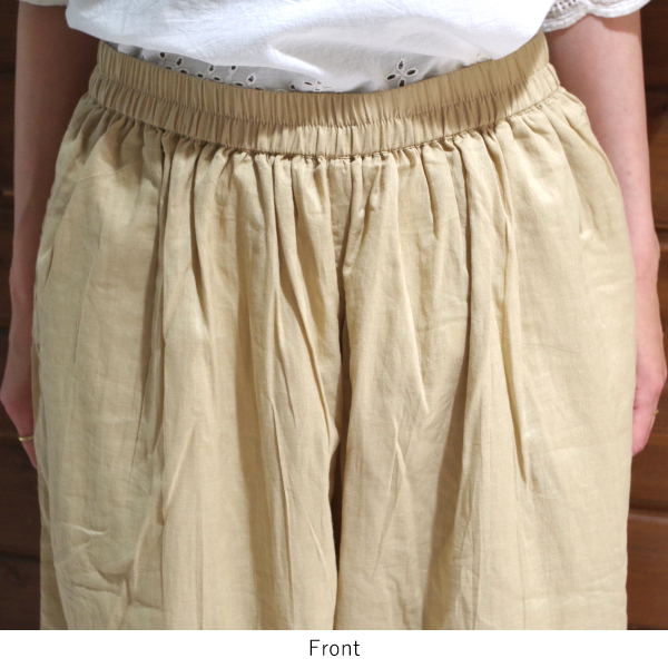 柄＆無地コットンフレアパンツ PAGE ONE |  | 05