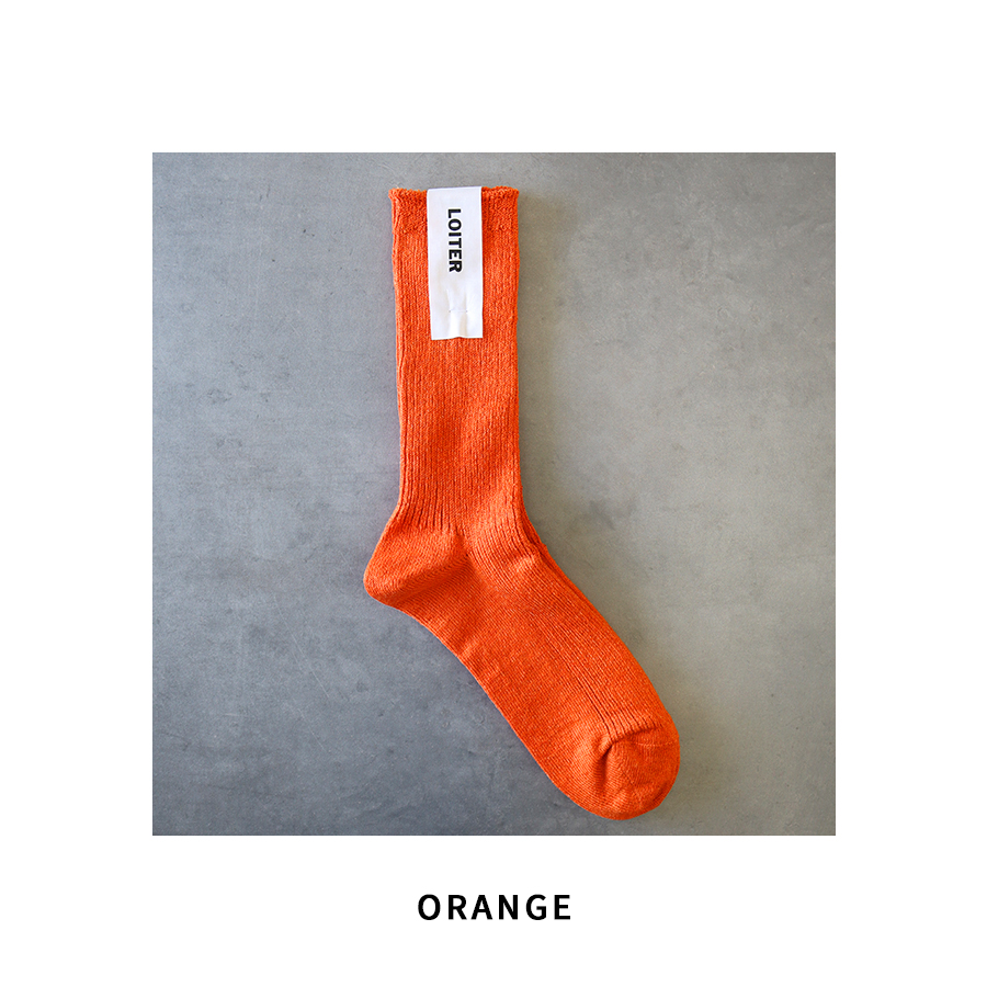 リネンリブソックス【LOITER／ICHI】 |  | 12