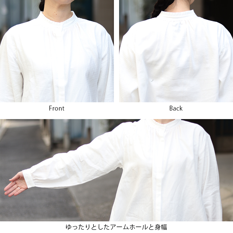 タック襟ブラウス【NORTHERN TRUCK】 |  | 07