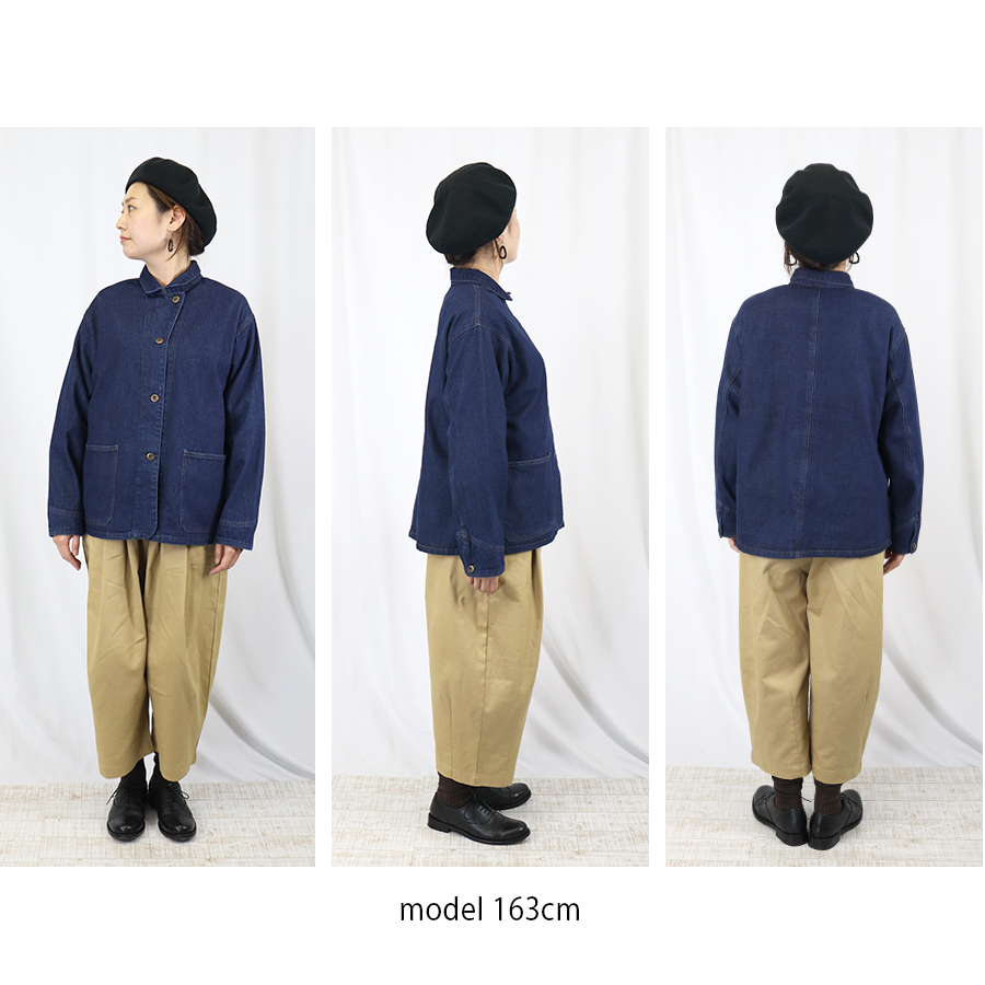 2way襟デニムジャケット　koti koti コットン アウター |  | 06