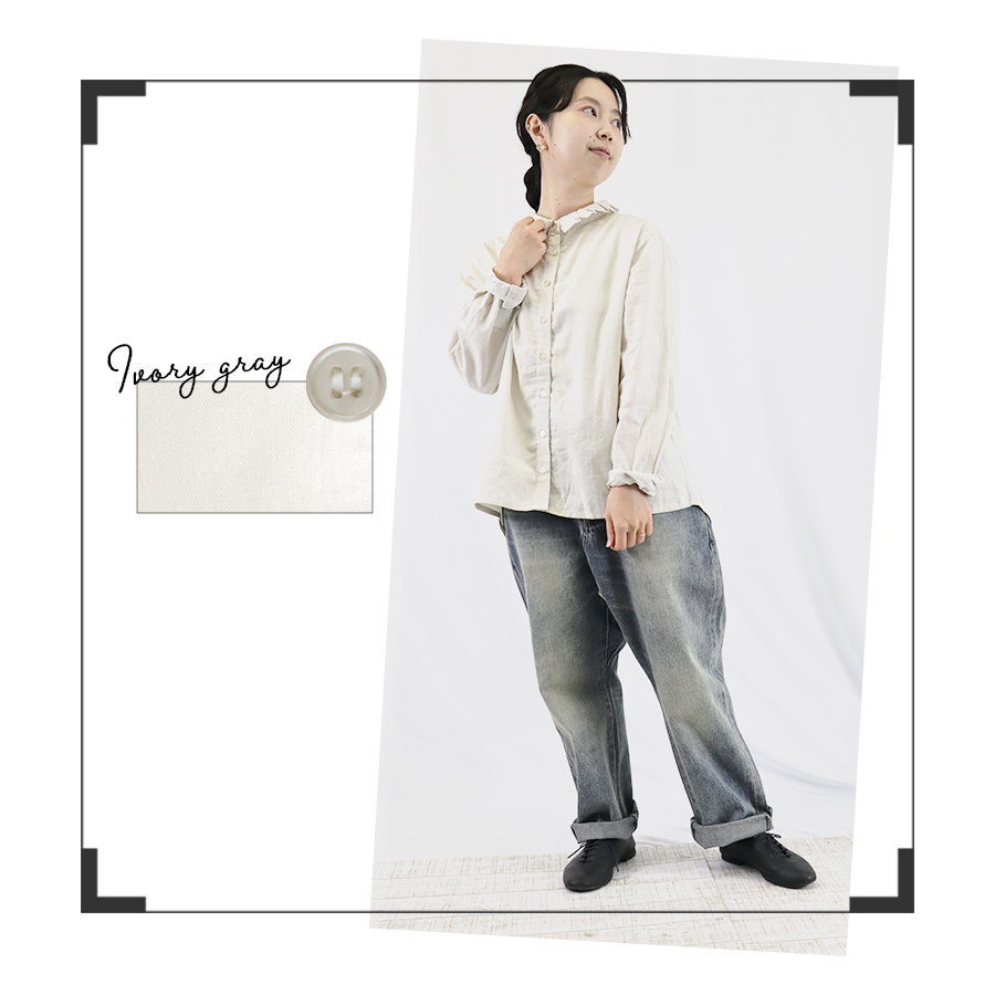 タックフリル襟ブラウス【cloudnine　クラウドナイン】 |  | 06