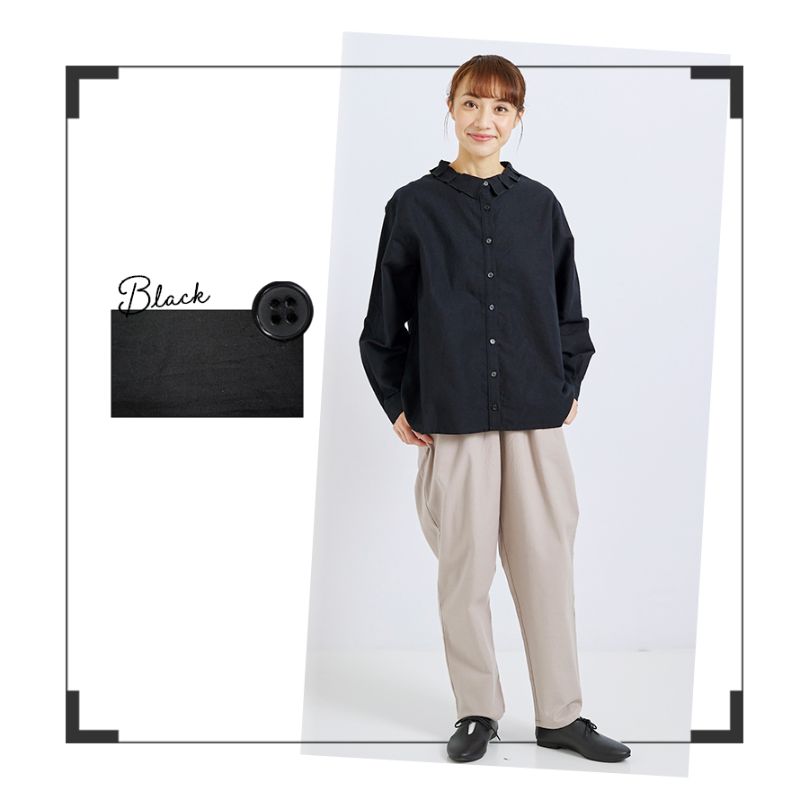 タックフリル襟ブラウス【cloudnine　クラウドナイン】 |  | 08