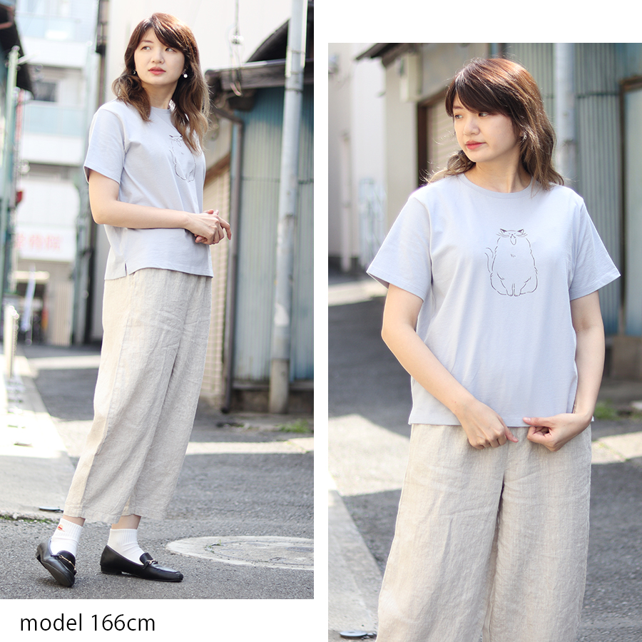 コットン ドロップショルダーネコTシャツ【cloudnine／クラウドナイン】 |  | 10