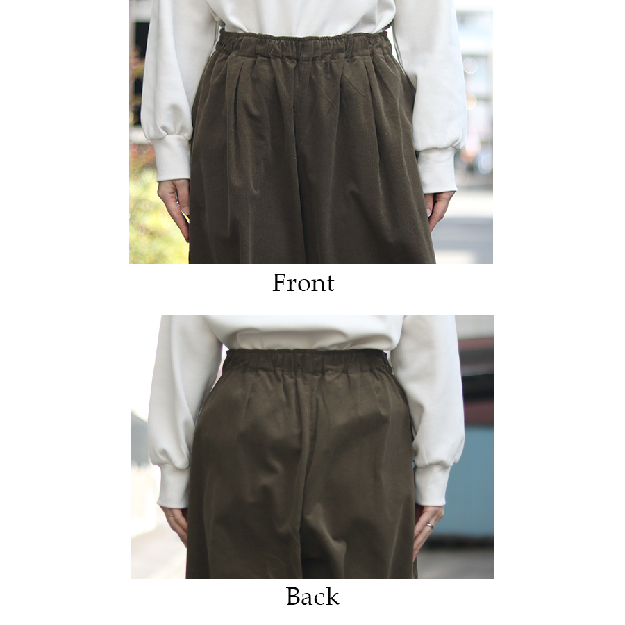 コーデュロイバルーンパンツ　cloudnine　コットン　秋冬 |  | 04