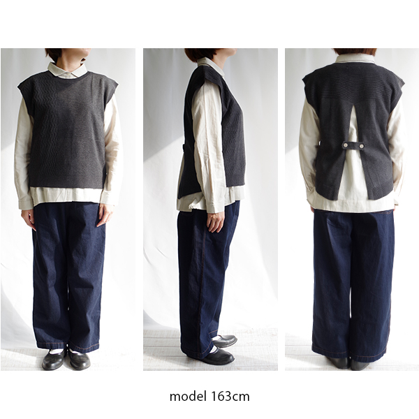 編み柄後ろ開きベスト north object de petit... |  | 09