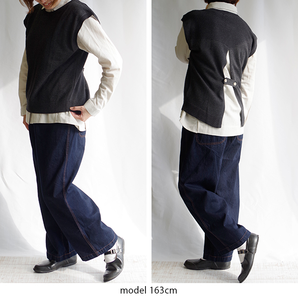 編み柄後ろ開きベスト north object de petit... |  | 04