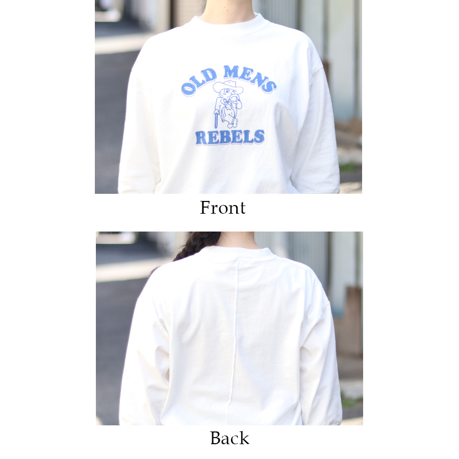 七分袖プリントプルオーバー 『OLD MENS REBELS』　PACIFIC PARK STORE |  | 05