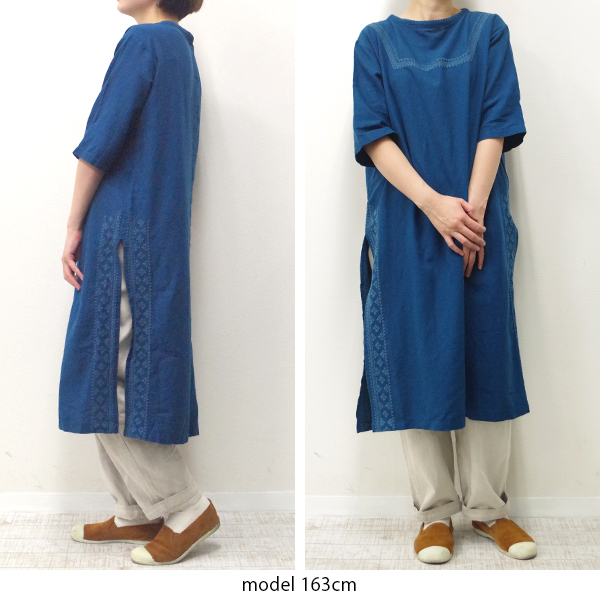 サイドスリット刺繍２ＷＡＹワンピース LILASIC リラシク |  | 02