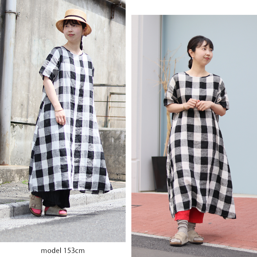 リネン半袖ワンピース【SO】 |  | 11