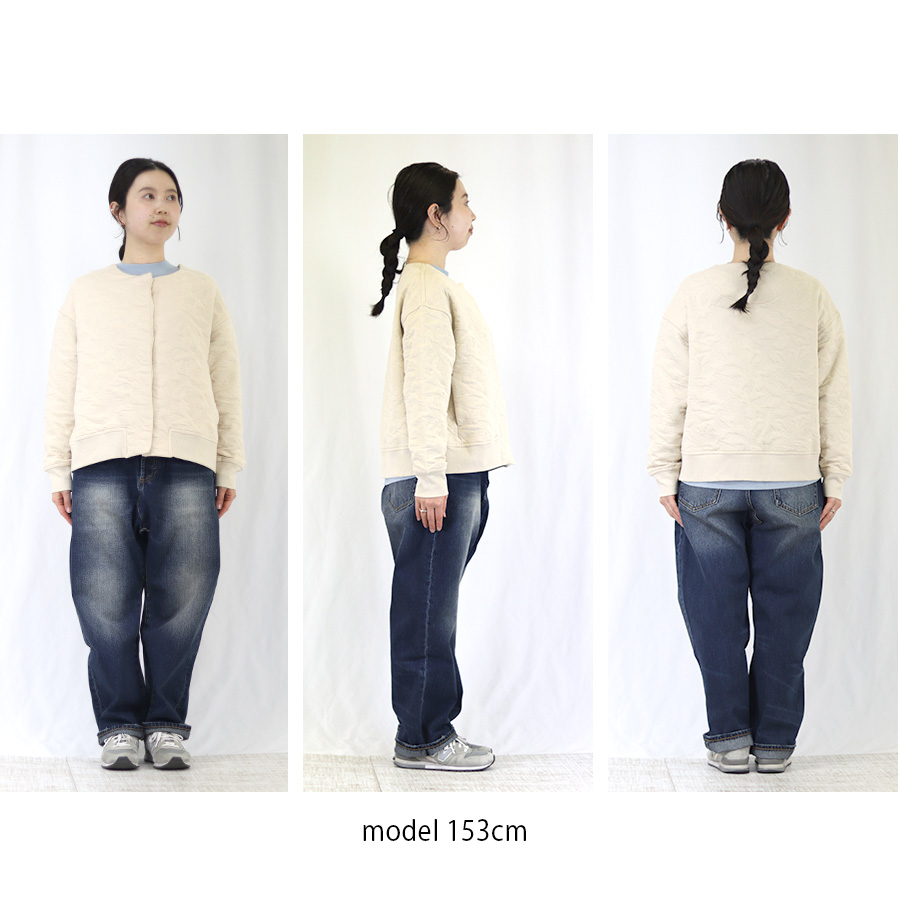 ふくれジャガードカーディガン　SO　スウェットカーデ |  | 07