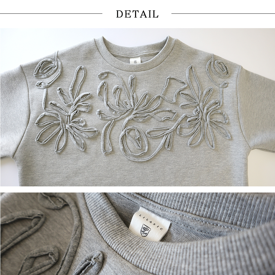 ブレードエンブロイダリープルオーバー【LILASIC／リラシク】 : W