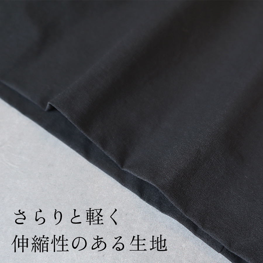 H/Sタックワンピース　GRANDMA MAMA DAUGHTER toro　TE2513981　日本製　半袖の画像
