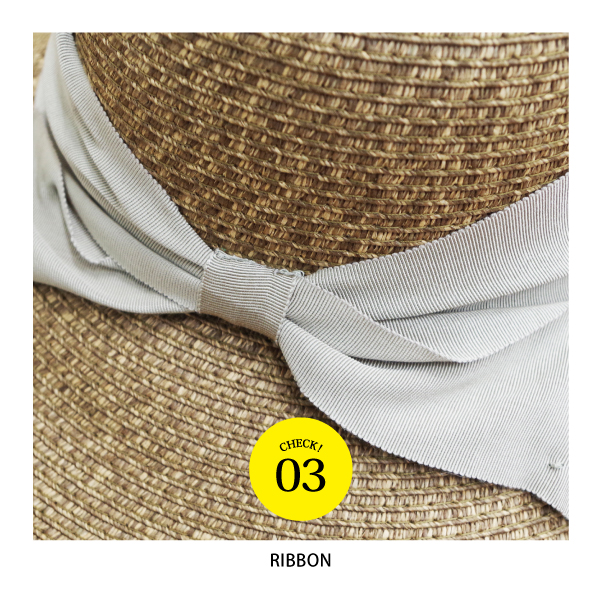 折りたためるつば広ハット jou jou lier |  | 10