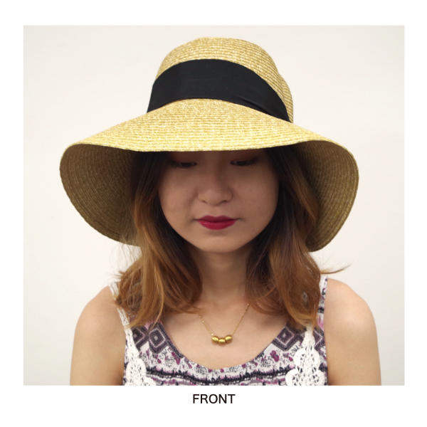 折りたためるつば広ハット jou jou lier |  | 15
