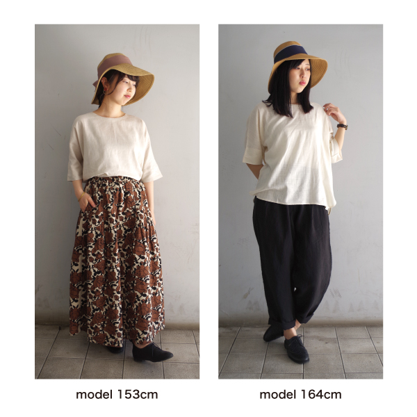 折りたためるつば広ハット jou jou lier |  | 06