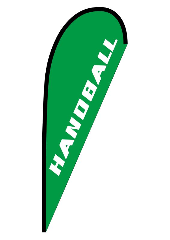 のぼり屋工房 ☆N_pバナー中 29771 HANDBALL 約W1000×H2800mm ポンジ 集客 販促品 :nobori 29771:ワークウエイト