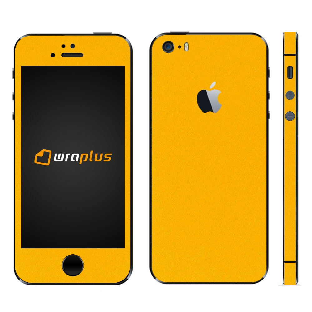 Iphonese Iphone5s Iphone5 スキンシール 全面 シール ケース カバー Wraplus 選べる34色 イエロー 黄色 105 Wraplus Online Store 通販 Yahoo ショッピング