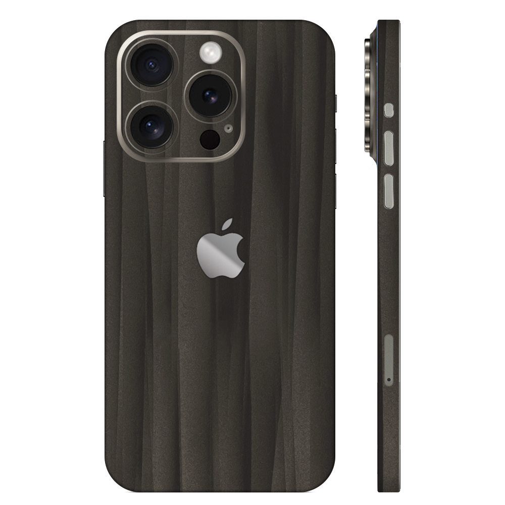 Apple iPhone 15 Pro シルバー ブラックケース付き Apple iPhone15 / 15 Pro Plus Max スキンシール 背面 側面