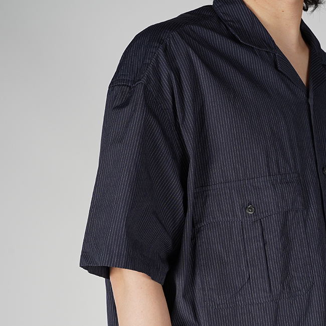 Porter Classic(ポータークラシック) KEROUAC PIN STRIPE SHIRT 