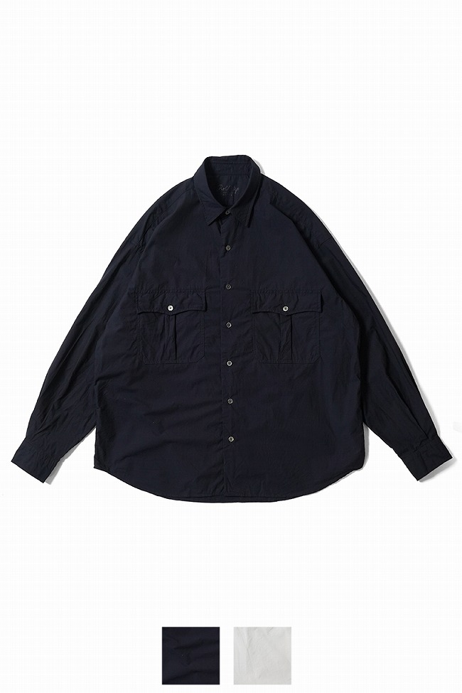 PORTER CLASSIC（ポータークラシック） ROLL UP COTTON SHIRT ロール