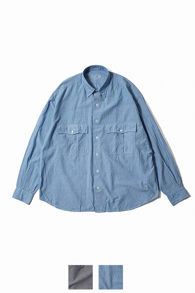 PORTER CLASSIC（ポータークラシック） ROLL UP CHAMBRAY SHIRT ロール