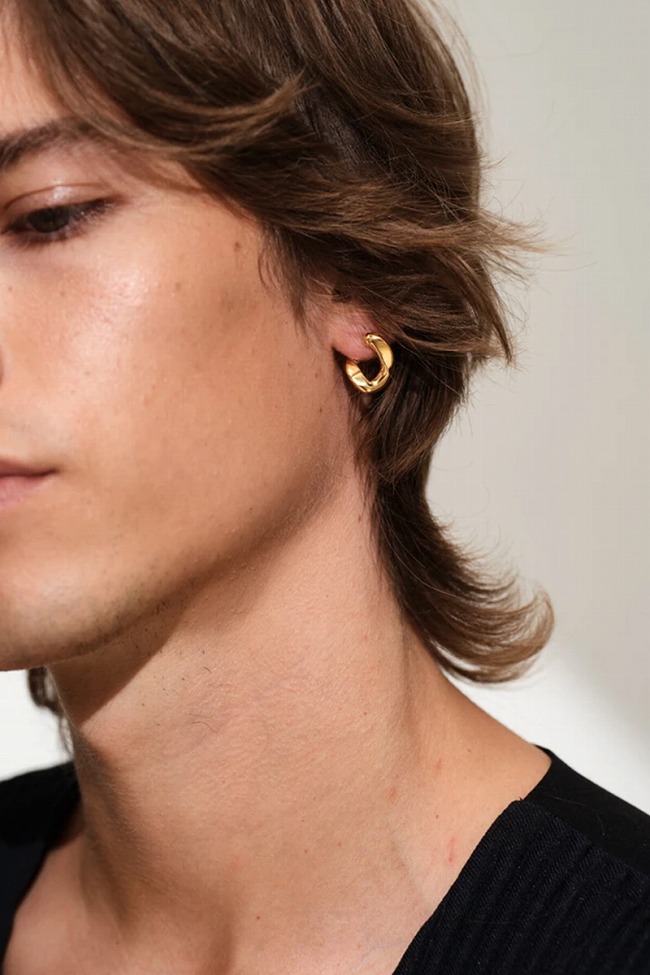 TOMWOOD トムウッド　Dean Hoopsディーンフープ　ピアス 楽天市場】TOM WOOD トムウッド Dean Hoops Gold ピアス