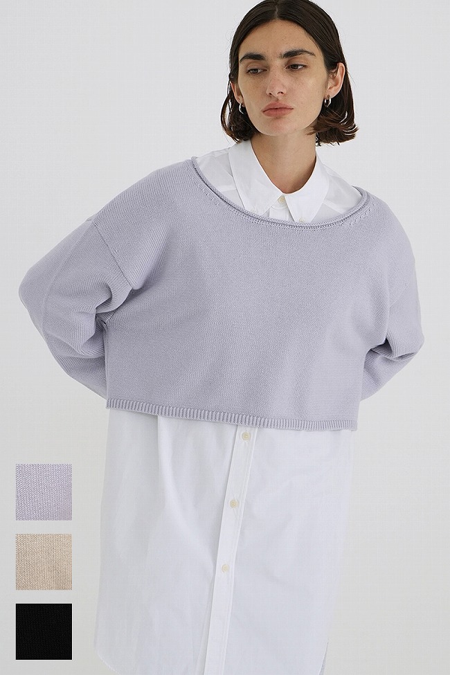 【専用】CLANE ROLL NECK SHORT KNIT TOPS CLANE CLANE(クラネ) ROLL NECK SHORT KNIT TOPS ロールネックショート