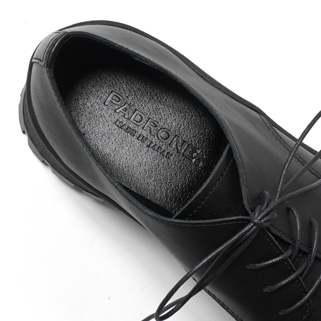 PADRONE（パドローネ） DERBY PLAIN TOE SHOES with #884C Vibram