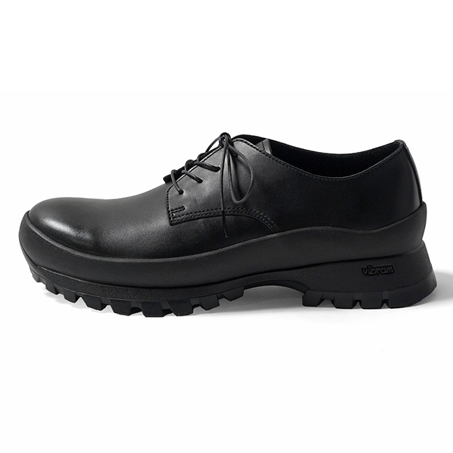 PADRONE（パドローネ） DERBY PLAIN TOE SHOES with #884C Vibram