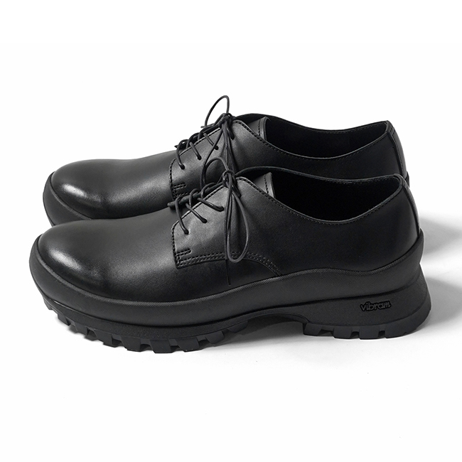 PADRONE ダービー　短靴　パドローネ　derby レザー　ビブラムソール PADRONE,パドローネ,DERBY PLAIN SHOES,JACK,通販,販売,取扱店,群馬