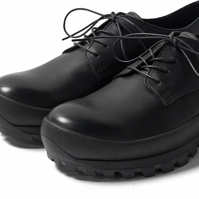 PADRONE（パドローネ） DERBY PLAIN TOE SHOES with #884C Vibram